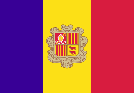 Flag of andorra