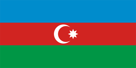 Flag of azerbaijan