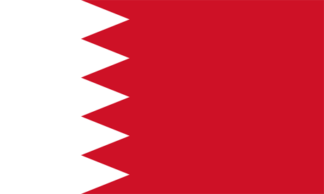 Flag of bahrain