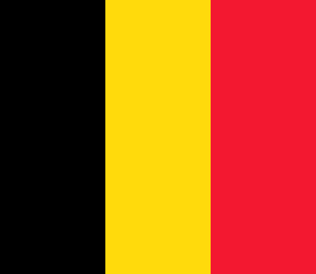 Flag of belgium