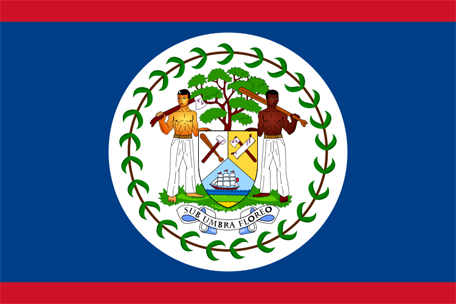 Flag of belize