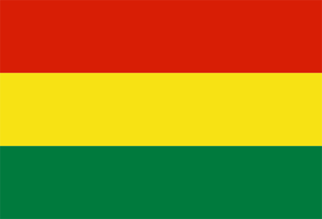 Flag of bolivia