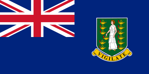 Flag of british virgin islands