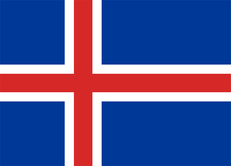 Flag of iceland