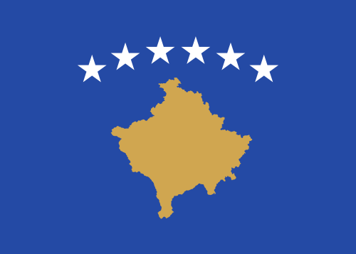 Flag of kosovo