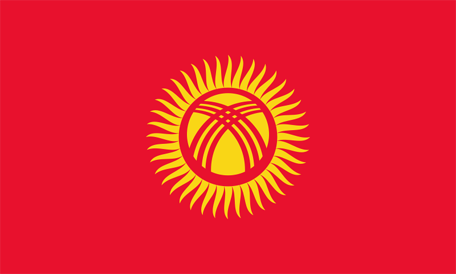 Flag of Kyrgyzstan