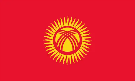 Flag of Kyrgyzstan