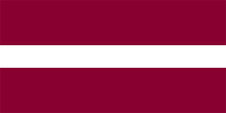 Flag of latvia