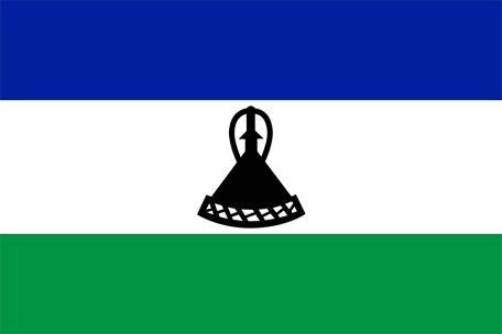 Flag of lesotho