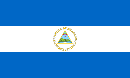 Flag of nicaragua