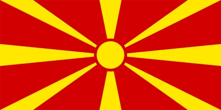 Flag of North Macedonia