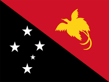 Flag of papua new guinea