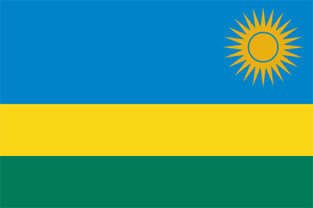 Flag of rwanda