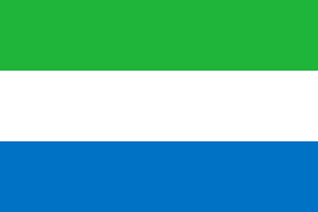 Flag of sierra leone