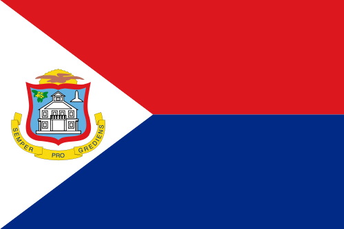 Flag of sint maarten