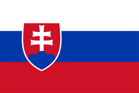 Flag of slovakia