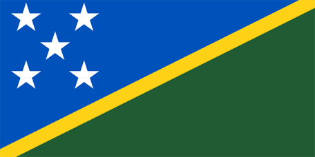 Flag of solomon islands