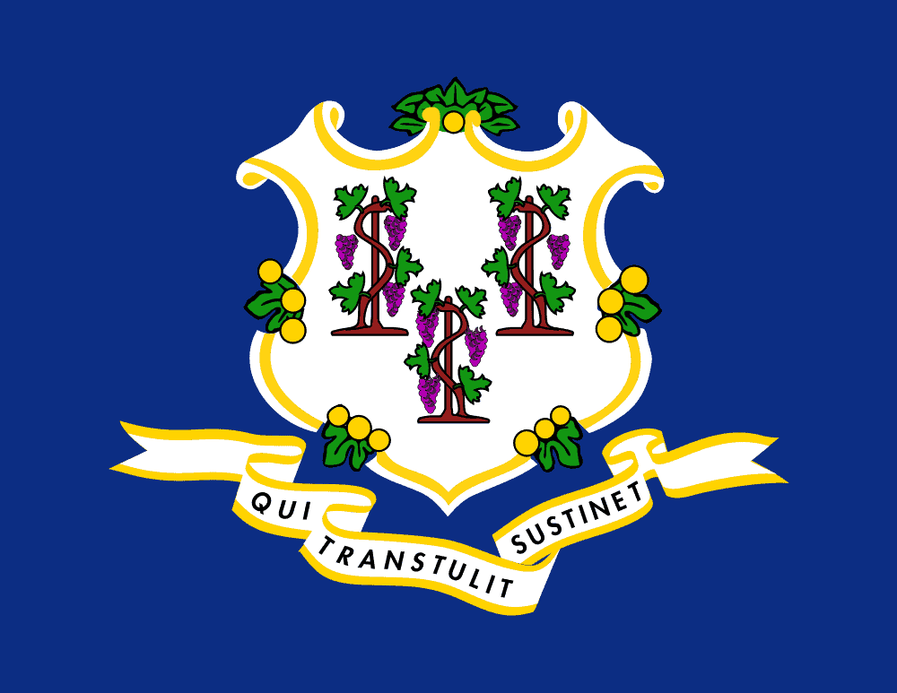 Flag of connecticut