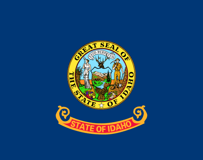 Flag of idaho