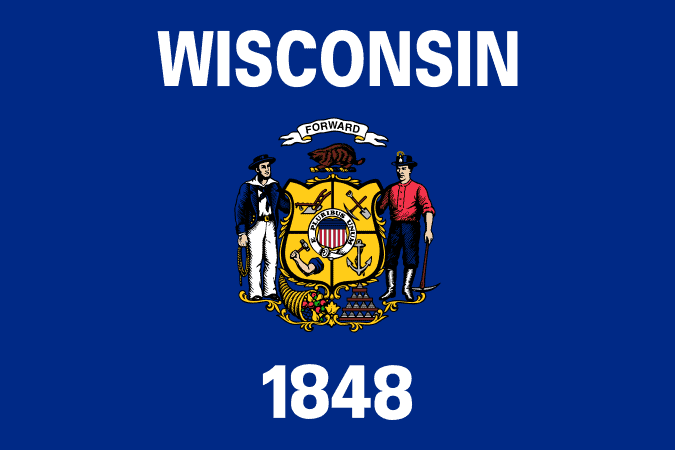 Flag of wisconsin