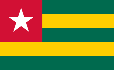 Flag of togo