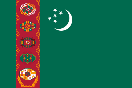 Flag of turkmenistan