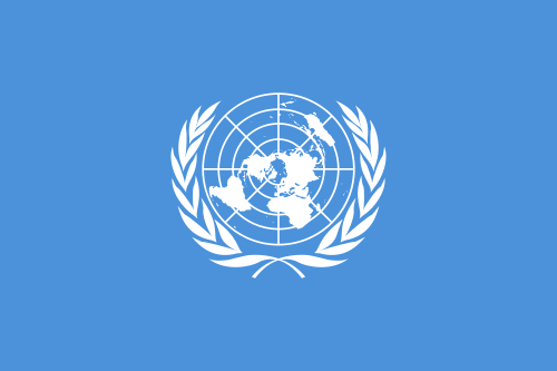 Flag of UN