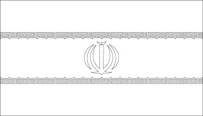 Coloring page for Iran