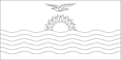 Coloring page for Kiribati