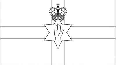 Coloring page for Northern Ireland